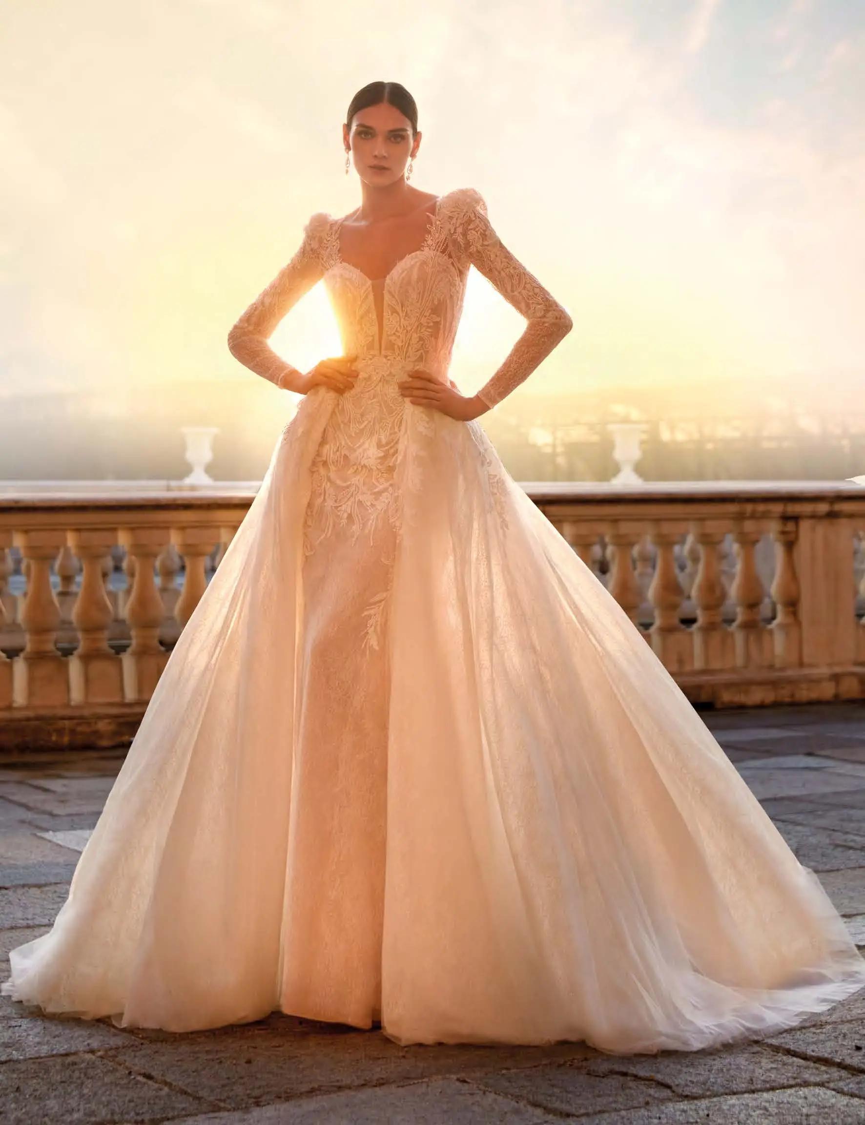 Discover the Elegance of Pronovias at I Do Wedding Boston. Mobile Image